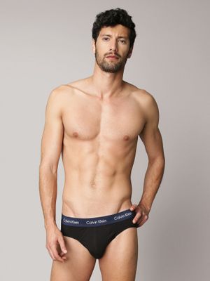Imagen 2 del producto Pack 3 Slips Cotton Stretch Wicking Negro Calvin Klein