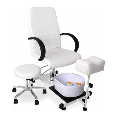 Estación de Pedicuro con Sillón, Hidromasaje y Piso