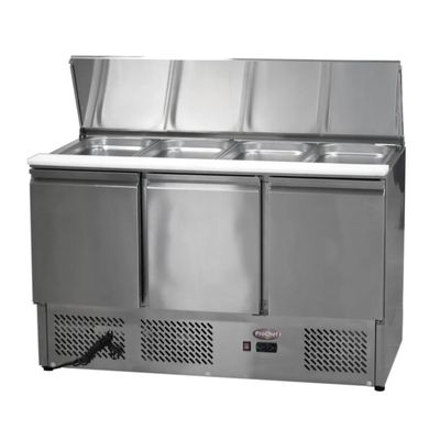 Imagen 2 del producto Mesón Refrigerado Saladette 137 Cm. 380 Lt Ac. Inox. ESL3850