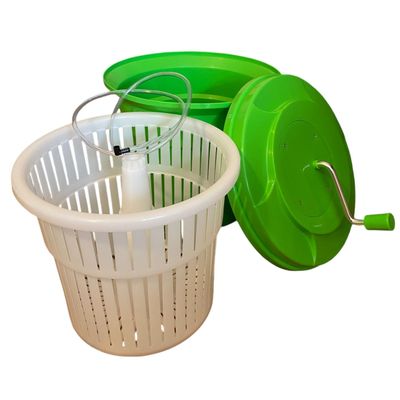 Centrifugador Secador de Verduras Capacidad  25 Lts - Verde