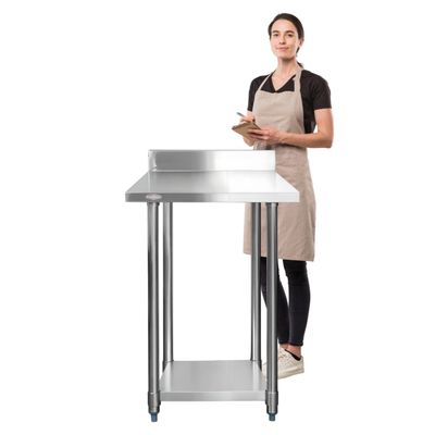 Imagen 2 del producto Meson Muro ECO Acero Inoxidable 60x60x85(+5) cm.