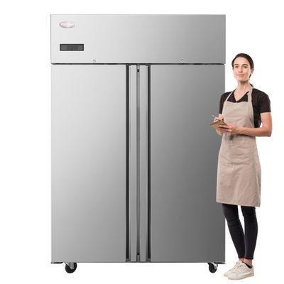 Congelador Industrial 860 Lt Acero Inox. Frío Forzado