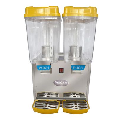 Imagen 2 del producto Dispensador de Jugo 2x15 Litros. Acero Inoxidable