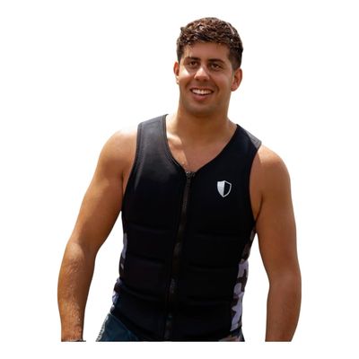 Chaleco de Impacto 2025 Black-Camo Men's XL