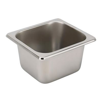 Imagen 2 del producto Pack 6 Depósitos Gastro GN 1/6 x 100 mm Acero Inox