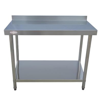 Imagen 2 del producto Meson muro 100% inoxidable 150x60x85(+6) cm