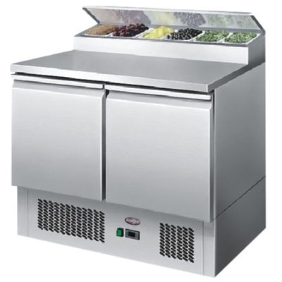 Prochef Mesón Refrigerado Pizzero 90 Cm. 300 Lt. Ac. Inox.