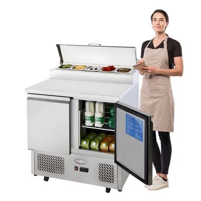 Imagen 2 del producto Mesón Refrigerado Pizzero 90 Cm. 300 Lt. Ac. Inox.