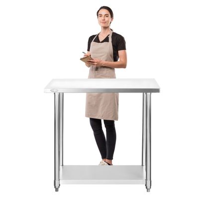 Meson Centro ECO Acero Inoxidable 90x60x85 cm.