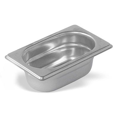 Imagen 2 del producto Pack 6 Depósitos Gastro GN 1/9 x 65 mm Acero Inox