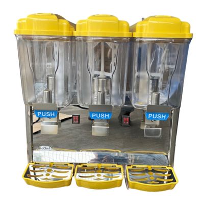 Imagen 2 del producto Dispensador de Jugo 3x15 Litros. Acero Inoxidable