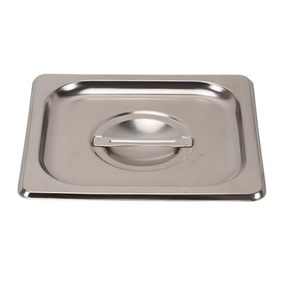 Imagen 2 del producto Tapa Gastronómica GN 1/6 Acero Inox. Pack 6 Unidades