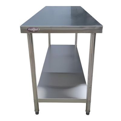 Imagen 2 del producto Meson Acero 100% Inoxidable Centro 2000x600x850