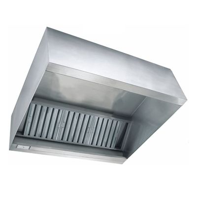 Campana Industrial Mural 1.5x1 mt Acero Inoxidable