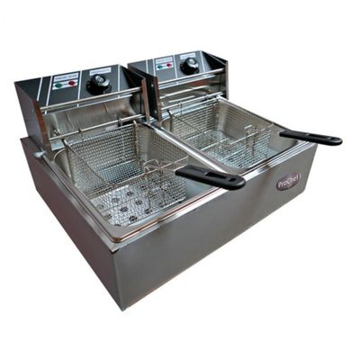 Imagen 2 del producto Freidora ProChef Eléctrica 2 Depósitos 5,5 Lt. c/u