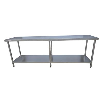 Imagen 2 del producto Meson Acero 100% Inoxidable Centro 2400x600x850