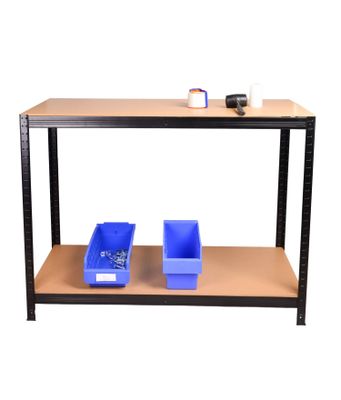 Imagen 2 del producto Mesón de Trabajo Acero y MDF 120x60x90 cm.