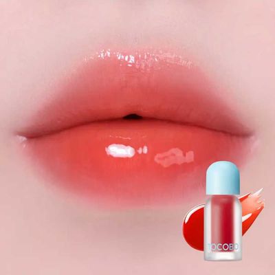 Imagen 2 del producto Aceite labial Tocobo tono rojo frío 01 Chill Red