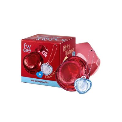 Rubor y Labial en Gel Glowy Jelly Pot JC02 Mellow Mango Fwee