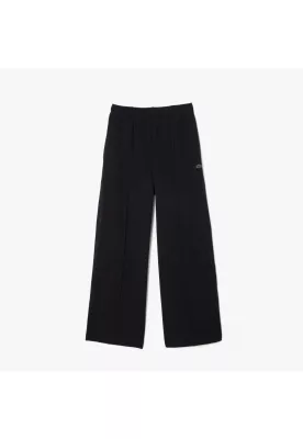 Jogger Buzo Mujer Algodón Lacoste XF7374 Negro