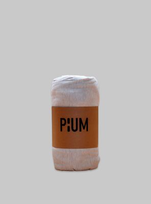 Sábanas bajera 100% algodón elástico, melange color natural / beige tamaño king