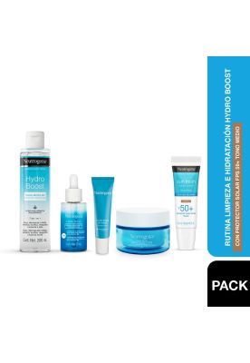 Kit Limpieza e Hidratación Hydro Boost Protector Solar Color
