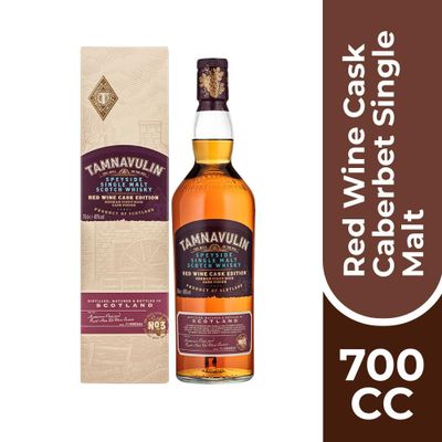 Whisky Tamnavulin Red Wine Cask Caberbet Single Malt 700 CC