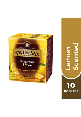 Twinings Té Lemon Scented x 10 Bolsitas