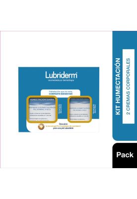 Imagen 1 del producto Pack LUBRIDERM Hidratación Diaria 200ml Y 120ml