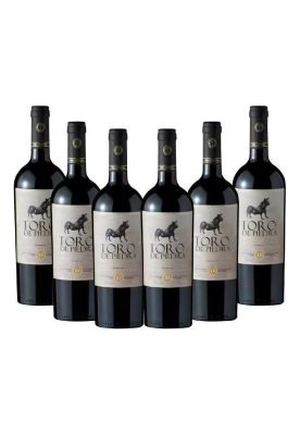 Imagen 1 del producto Caja 6 Vinos Toro De Piedra Carmenere 14° 750ml