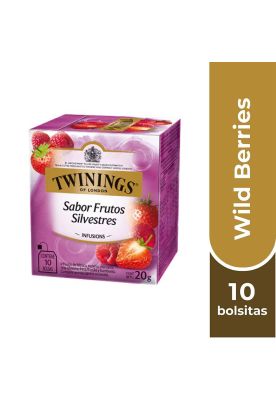 Twinings Té Wild Berries x 10 Bolsitas