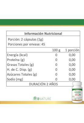 Imagen 2 del producto Sleep · Magnesio Bisglicinato · Pack 3 Meses · B Nature