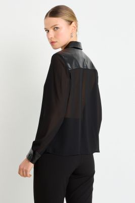 Imagen 2 del producto Blusas Manga Larga Negro Ash 14007225007102