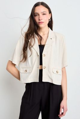 Imagen 2 del producto Blusa Lisa Beige iO 14004225081106