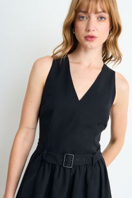 Imagen 2 del producto Vestido Liso Negro iO 13020126001102