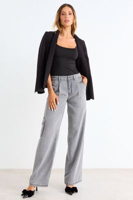 Imagen 1 del producto Jeans Cargo Gris Ash 11307126003113