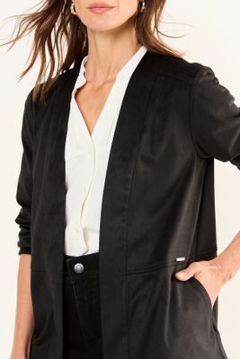 Imagen 2 del producto Tapado Tipo Gamuza Negro Ma Griffe 15402126050102