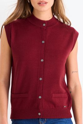 Imagen 2 del producto Chaleco Sin Mangas Burdeos Ash 18007126001112