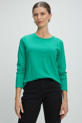 Polera Manga Larga Verde Ma Griffe 14202225001217