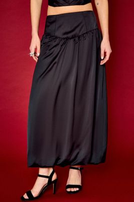 Imagen 2 del producto Falda Lisa Larga Negro iO 12320225003102