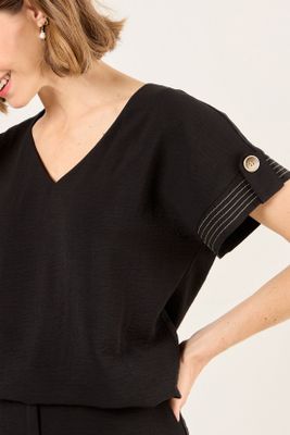 Imagen 2 del producto Blusa Negro Ma Griffe 14002225060102