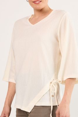 Imagen 2 del producto Polera Manga Larga Blanco Ma Griffe 14202225053101