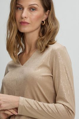 Imagen 2 del producto Polera Manga Larga Beige Ma Griffe 14202225002106