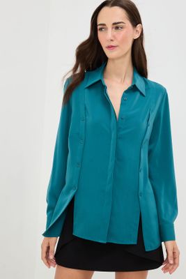 Imagen 2 del producto Blusa Lisa Verde Oliva 14020125065107