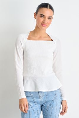 Polera Manga Larga Crudo iO 14220225051105