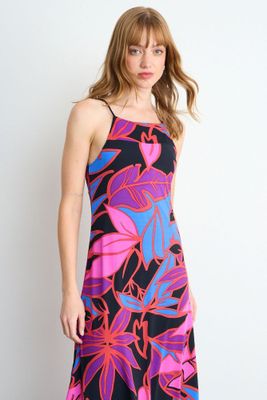 Vestido Fantasia Largo Azul iO 13520225056134