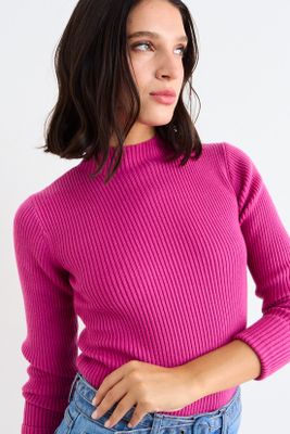 Imagen 2 del producto Sweater Liso Rosa iO 18120126006123