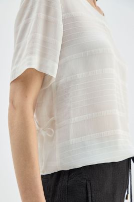 Imagen 2 del producto Blusa Calidad Textura Crudo Ma Griffe 14002224069105