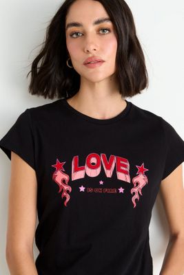 Polera Focalizada Negro Ash 14607225008102