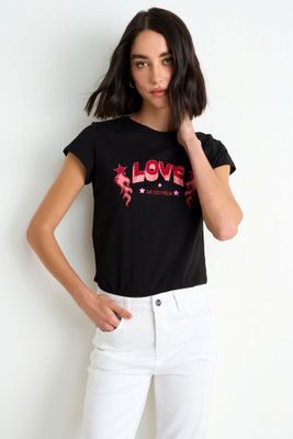 Imagen 2 del producto Polera Focalizada Negro Ash 14607225008102